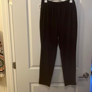 Zara faux suede pants